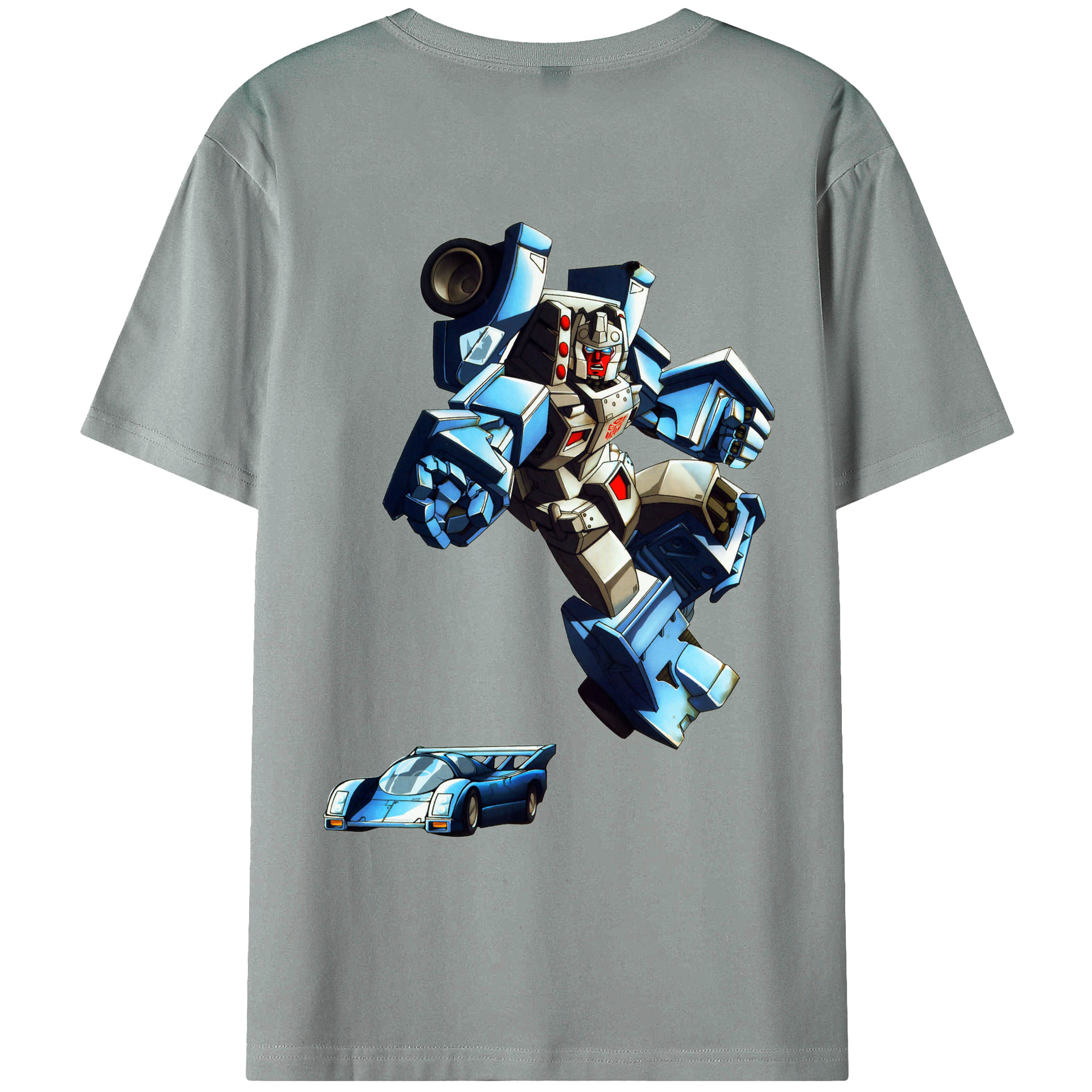 （画像用）  綿100％ メンズ半袖Tシャツ（バックプリント） 通気性